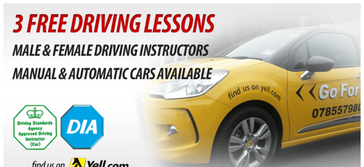 Contact Go For It for Driving Lessons in Sheffield